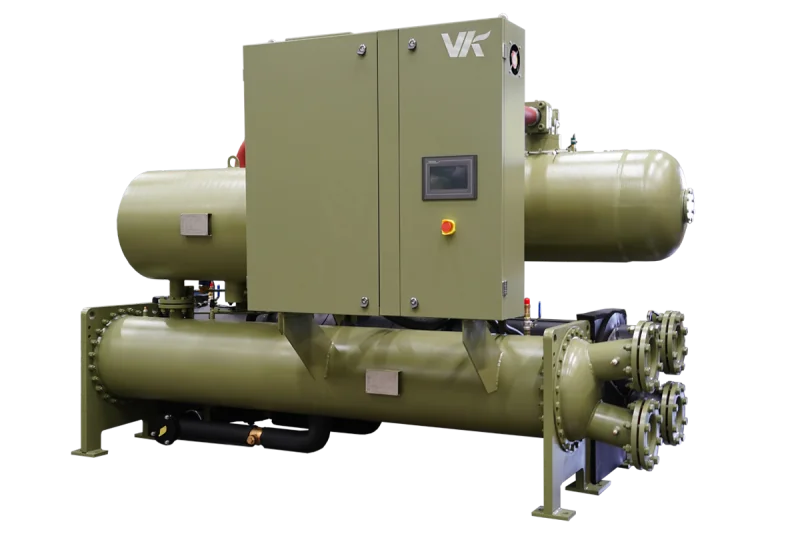 Водоохлаждаемый винтовой чиллер Veck XINGKONG 3.0 затопленного типа