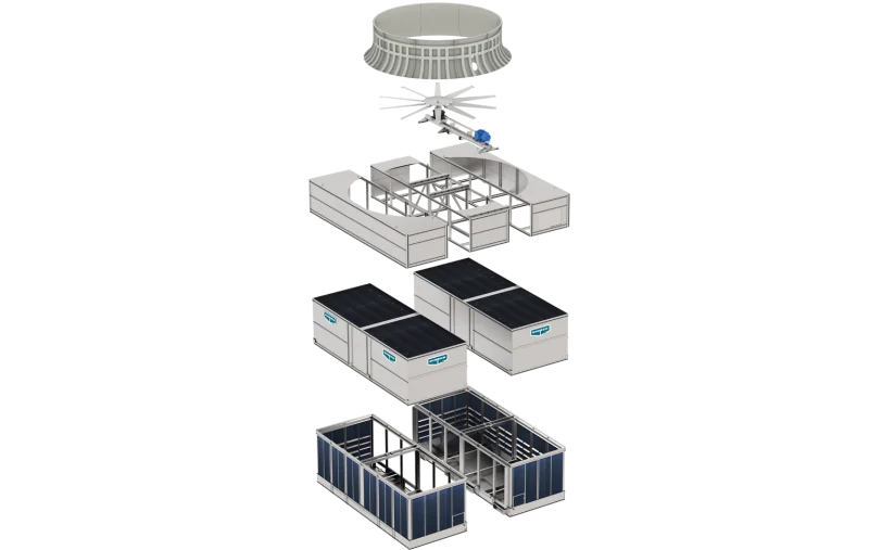 Модульная градирня EVAPCO AT Atlas