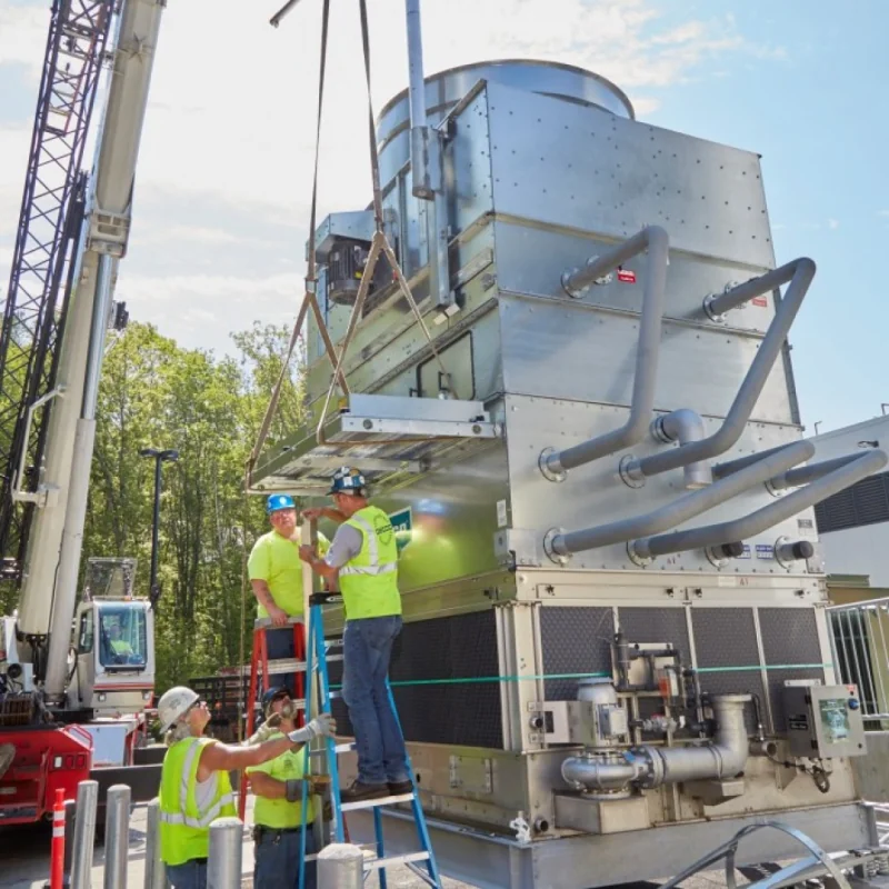 Гибридный закрытый охладитель EVAPCO eco-ATWB-H