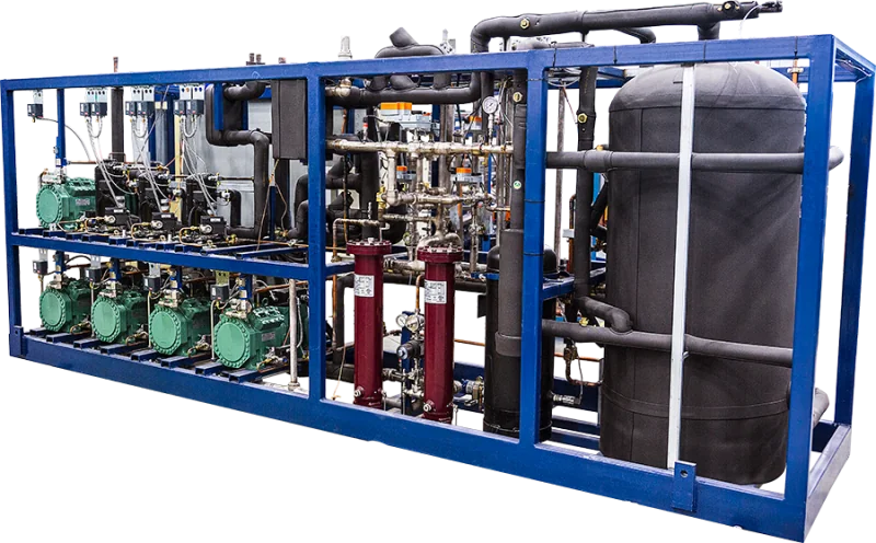 Холодильная система для ледовых арен EVAPCO LMP Crystal CO₂